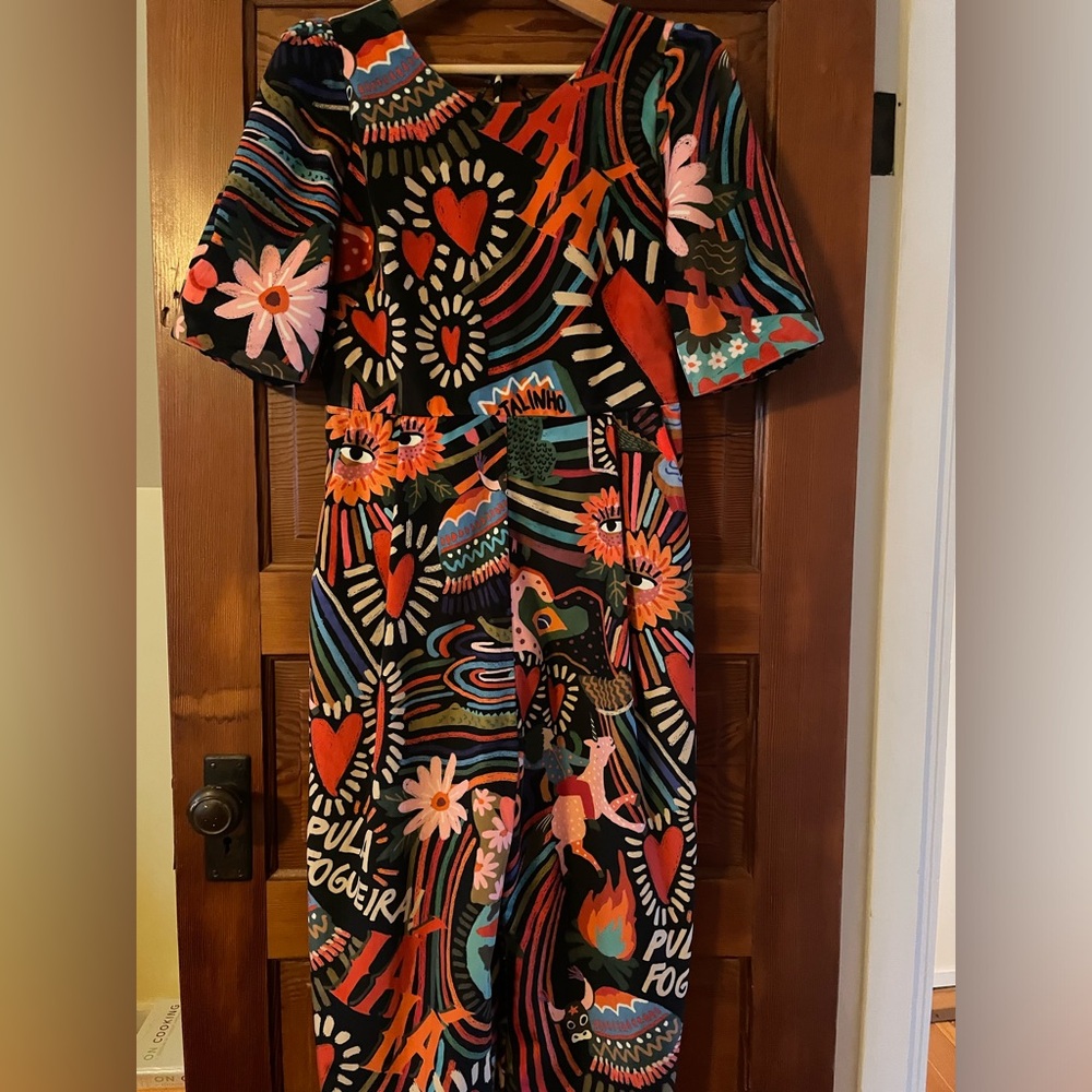 Farm Rio - Velvet Jumpsuit - NWOT - Large